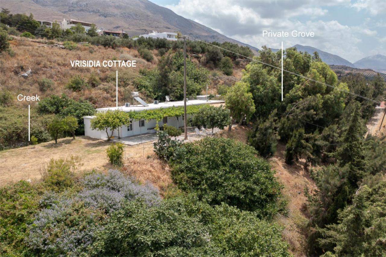 Vrisidia Cottage - Nature, Seaview & Relax Plakias Exterior foto